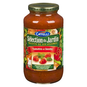 Sauce tomates & basilic 640ml