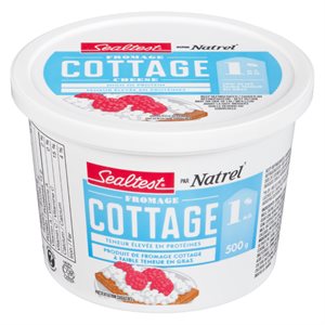 Fromage cottage 1% 500gr