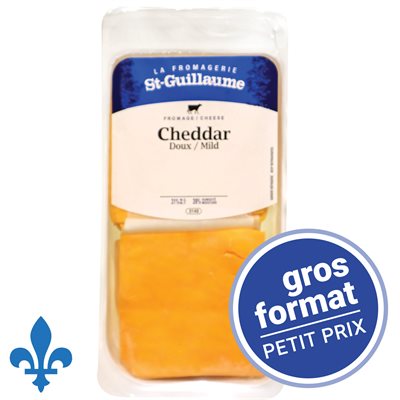 Fromage cheddar jaune tranché sans lactose(gr) 500gr