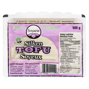 Tofu bio soyeux 500gr