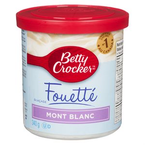 Glaçage fouetté mont blanc 340gr