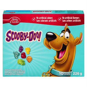 Collation saveur fruits Scooby Doo 226gr