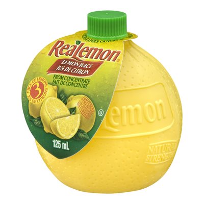 Jus de citron (plastique) 125ml