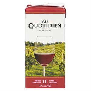 Vin rouge 11% FL 1lt