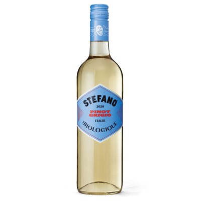 Vin blanc pinot grigio bio 750ml