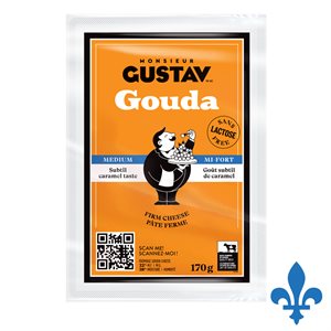Fromage gouda mi-fort 170gr