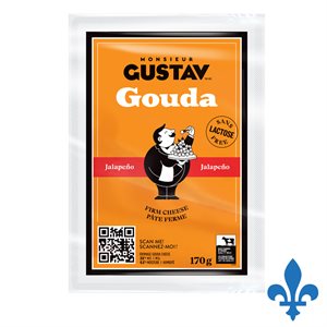 Fromage gouda jalapeno 170gr