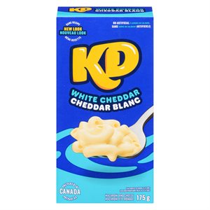 Macaroni fromage cheddar blanc 175gr