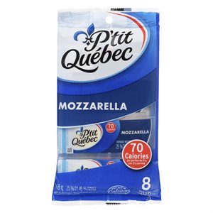 Goûters mozzarella 8un 168gr
