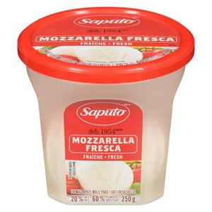 Fromage mozarella fresca 250gr