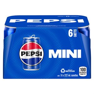 Boisson gazeuse cola can 6x222ml