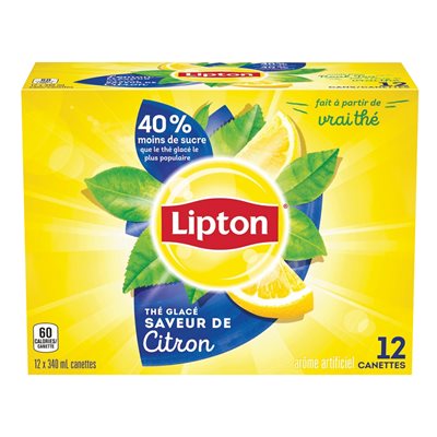 Thé glacé citron 12x340ml