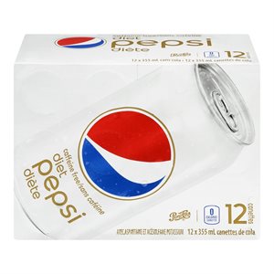 Boisson gazeuse cola sans caféine can 12x355ml
