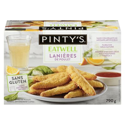 Lanières de poulet sans gluten 790gr