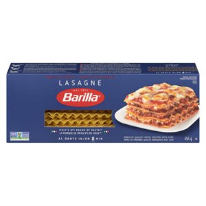 Pâtes lasagne 454gr