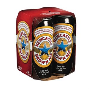 Bière brown ale 4.7% 4x500ml