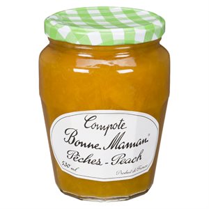 Compote pêches 530ml