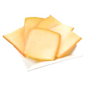 Fromage raclette maison tranché