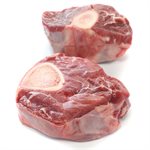 Osso buco de veau de grain tranché et surgelé