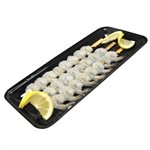 Brochette 8 crevettes crues 41-50 1un