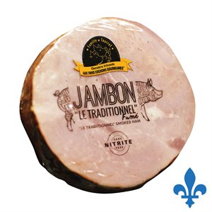 Jambon fumé sans nitrite