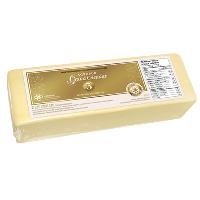 Fromage grand cheddar vieilli 5 ans GROS FORMAT