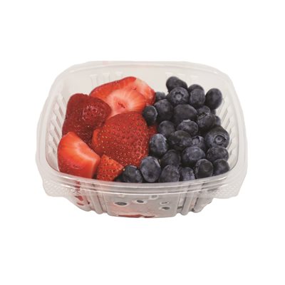 Fraise ou framboise et bleuet petit