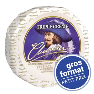 Brie chevalier triple crème 650gr