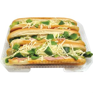 3 sous-marins jambon 9" 895gr