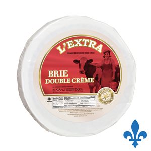 Fromage brie L'Extra double crème