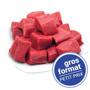 Cubes de boeuf à ragoût désossé GROS FORMAT