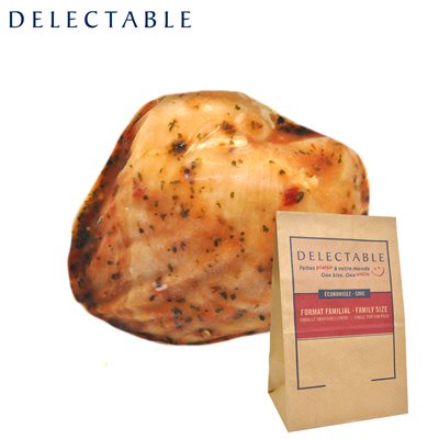 Poitrine poulet dés.méditérranéenne 8x150gr