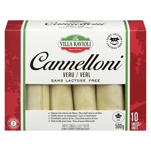 Cannelloni veau braisé sans lactose surgelé 500gr