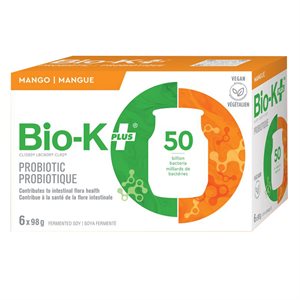 Probiotique soya fermenté mangue 6x98gr