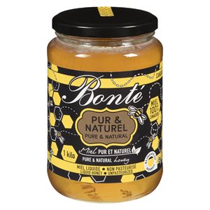 Miel doré liquide pur & naturel 1kg