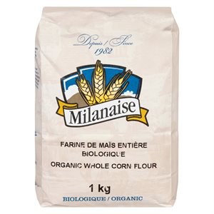 Farine maïs bio. 1kg