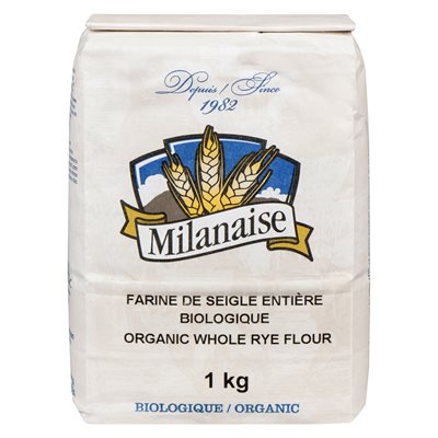 Farine seigle bio. 1kg