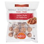 Boulettes porc style italienne 40x35gr