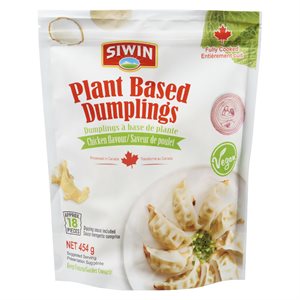 Dumplings à base de plante saveur poulet 454gr