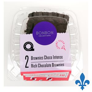 Brownies chocolat surgelé 2un 120gr