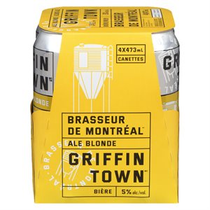 Bière ALE Montréalaise Blonde 5% 4x473ml