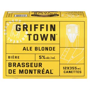 Bière ale blonde 5% can 12x355ml