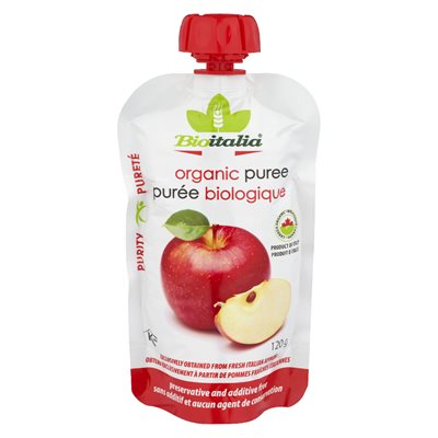 Purée de pomme bio 120gr