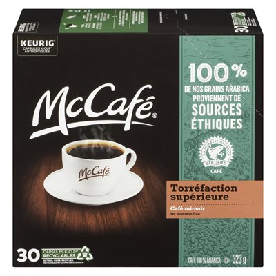 K-cup torréfaction supé 30un