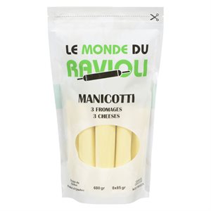 Manicotti surgelé trois fromages 680gr