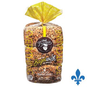 Bagelwich rectangle tout garni 6un 420gr