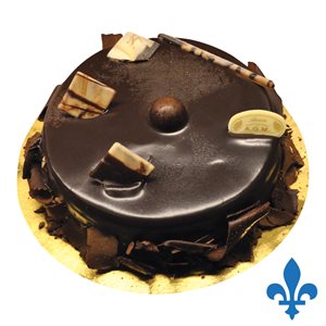 Gâteau double chocolat 7" 640gr