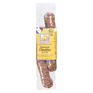 Saucisson fromage cheddar 150gr