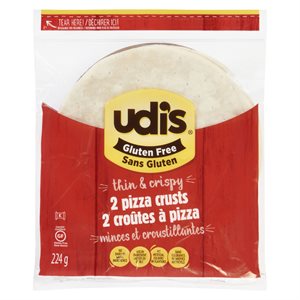 Croûte pizza 9'' sans gluten 2un 227gr