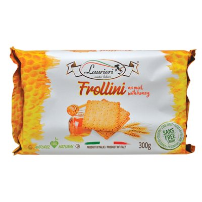 Frollini au miel végan 300gr